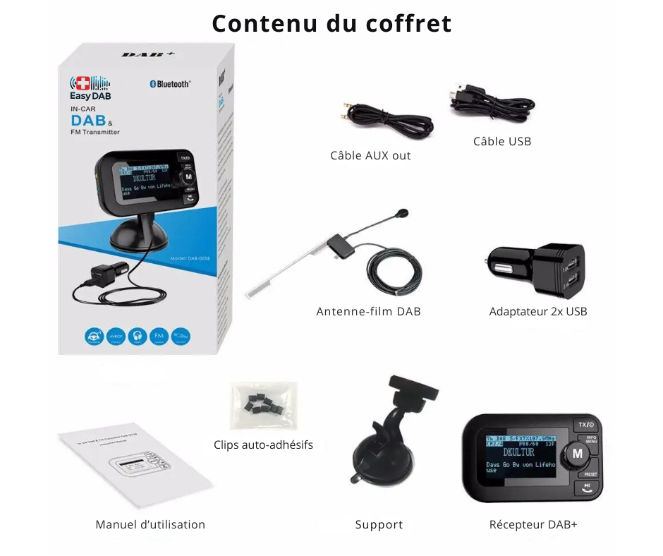Récepteur DAB+ EasyDAB Flex 100